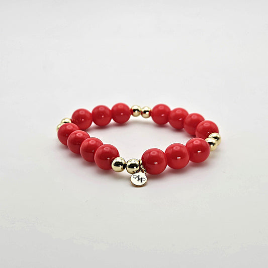 Ava Cherry Red Bracelet