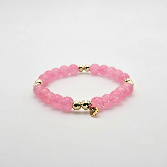 Clara Rose Pink Bracelet