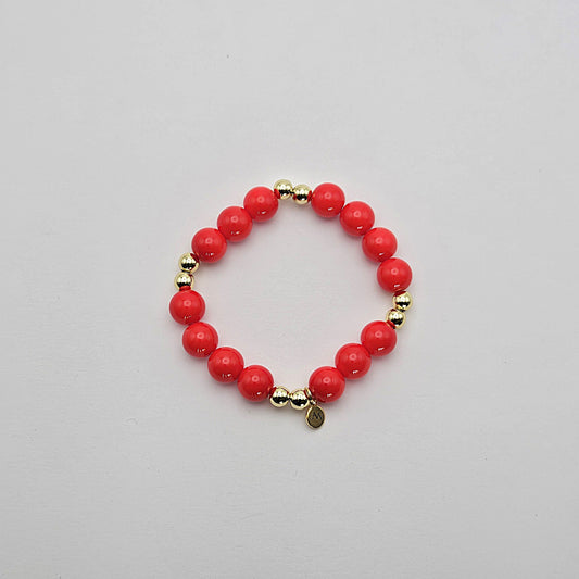 Ava Cherry Red Bracelet