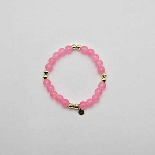 Clara Rose Pink Bracelet
