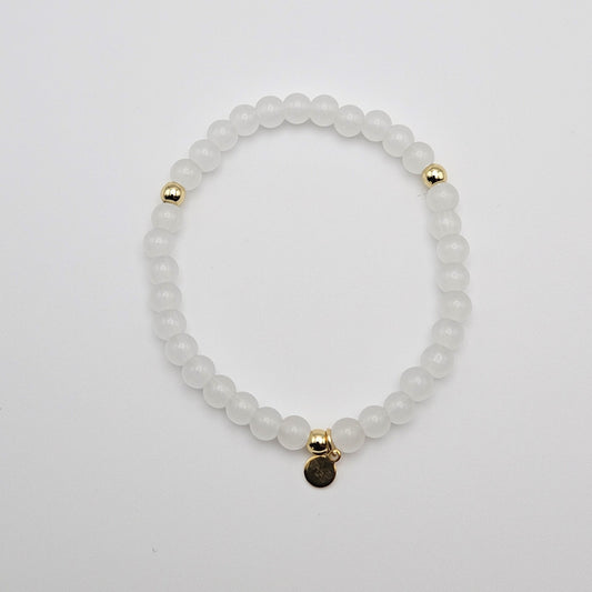 Clara Frosted White Small