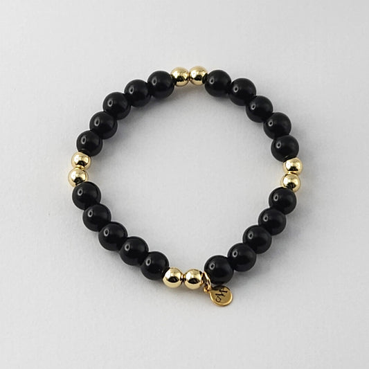 Classic Ava Black Bracelet