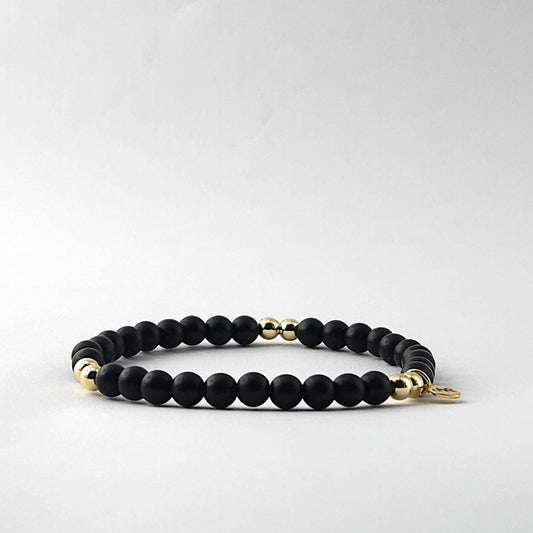 Classic Ava Matte Black Bracelet Small