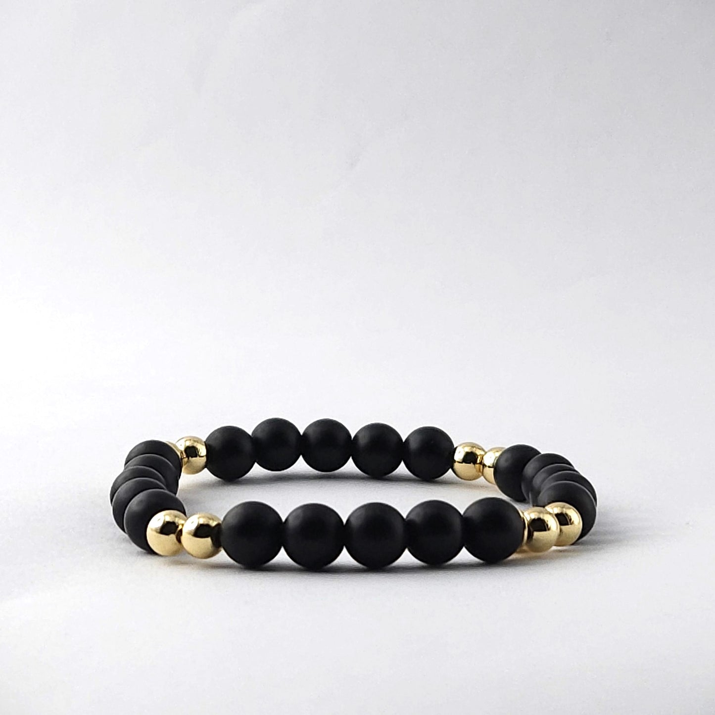 Classic Ava Matte Black Bracelet
