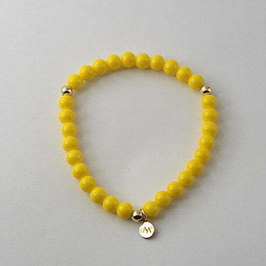 Chiefs Yellow Small Bracelet