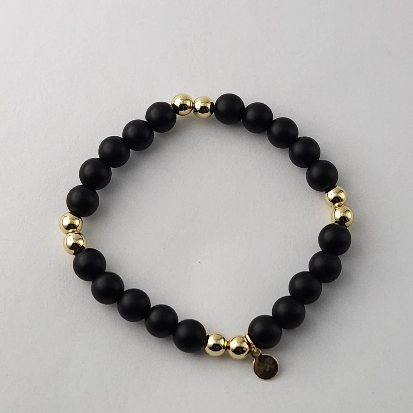 Classic Ava Matte Black Bracelet