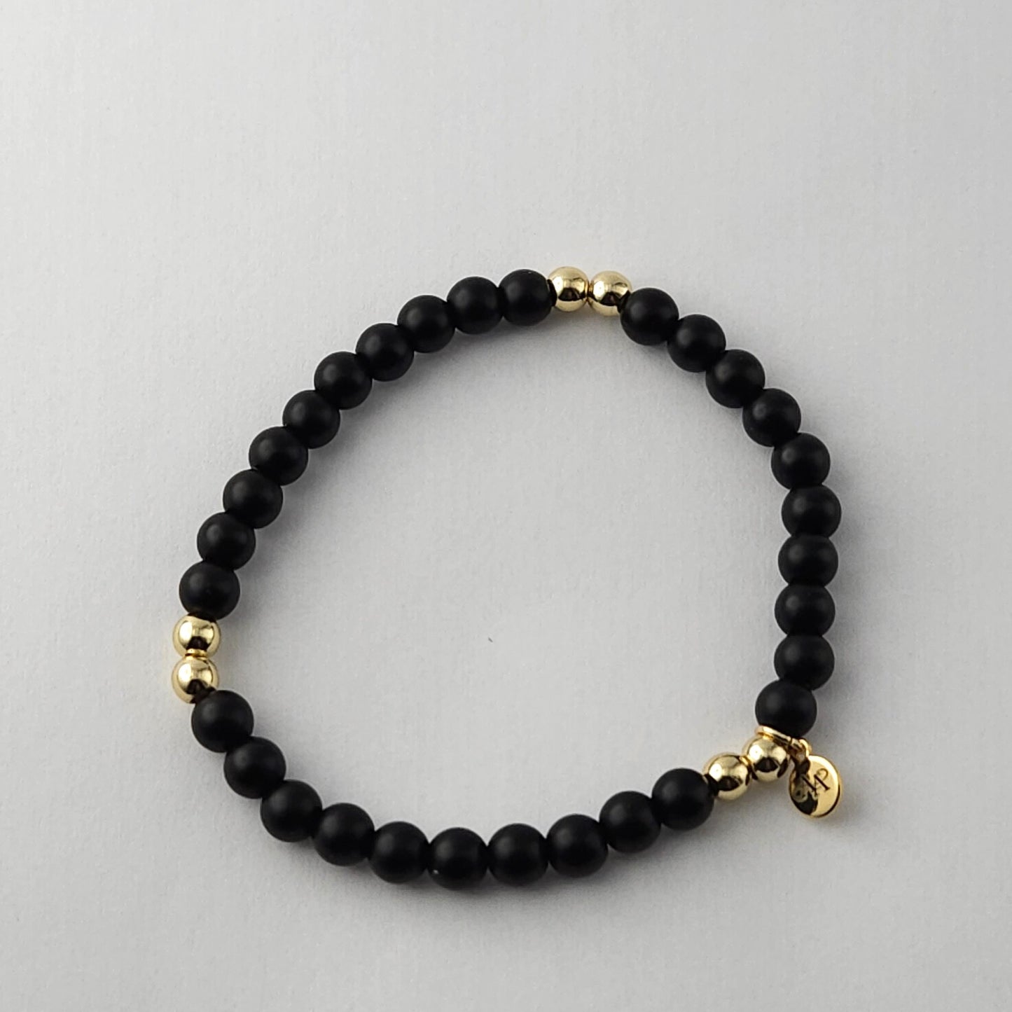 Classic Ava Matte Black Bracelet Small
