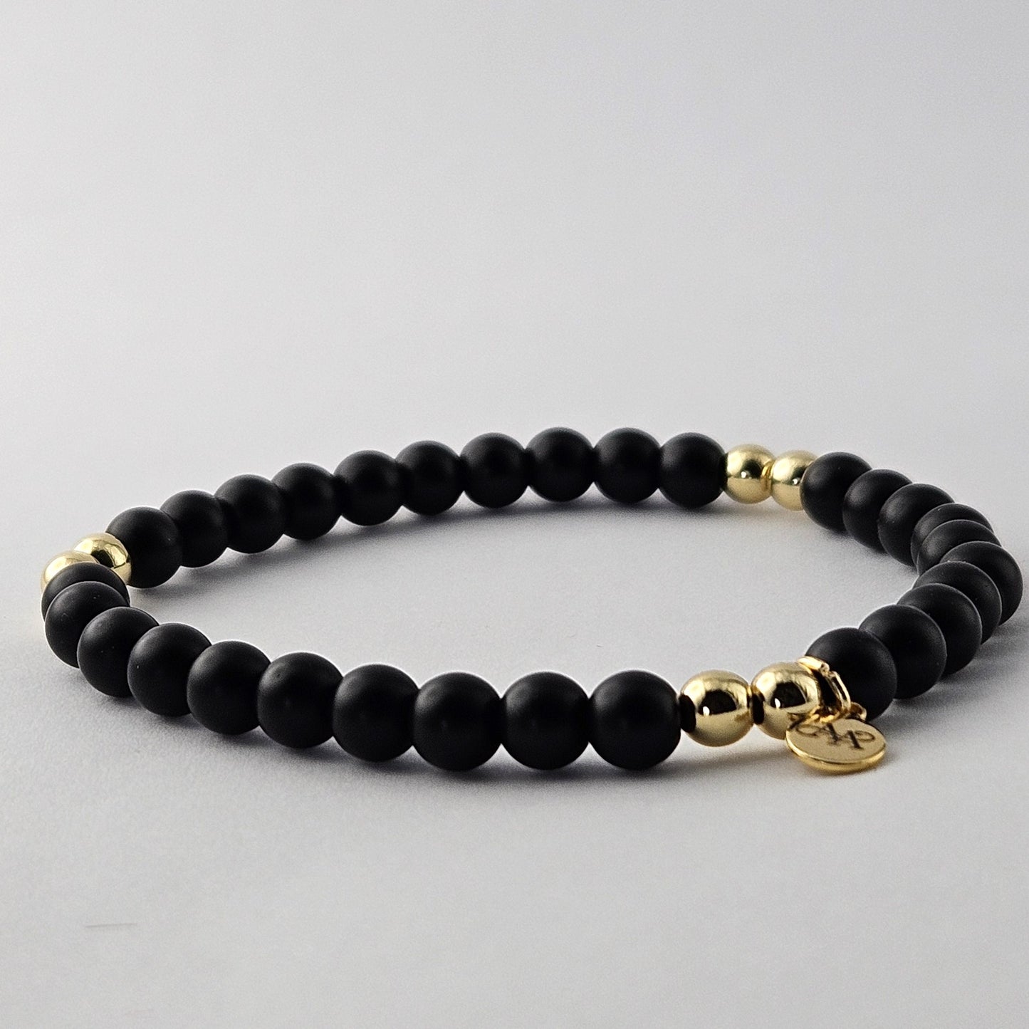 Classic Ava Matte Black Bracelet Small